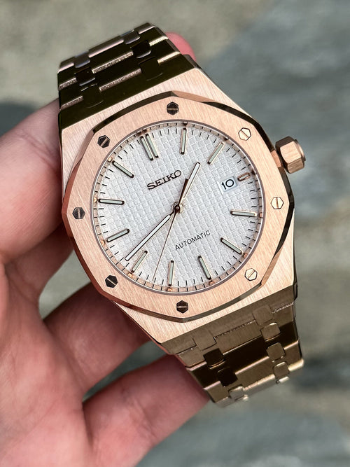 Royal Seikoak | White Rose Gold