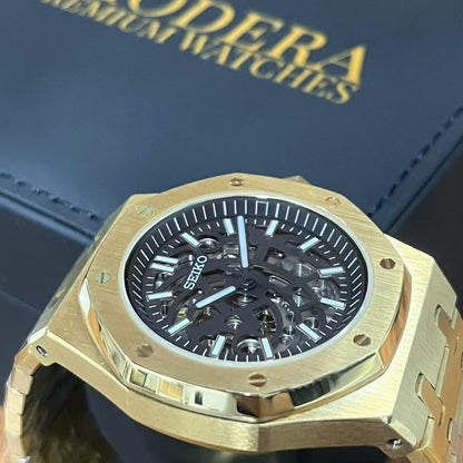 Royal Seikoak  |  Gold Skeleton