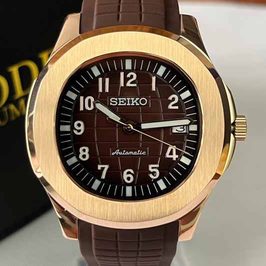 Seikonaut  I  Brown (Rose Gold)