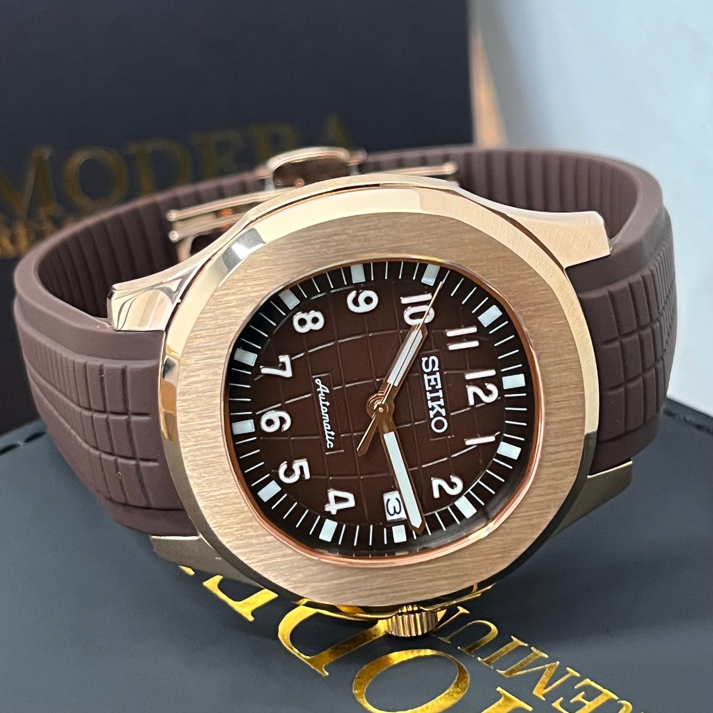 Seikonaut  I  Brown (Rose Gold)