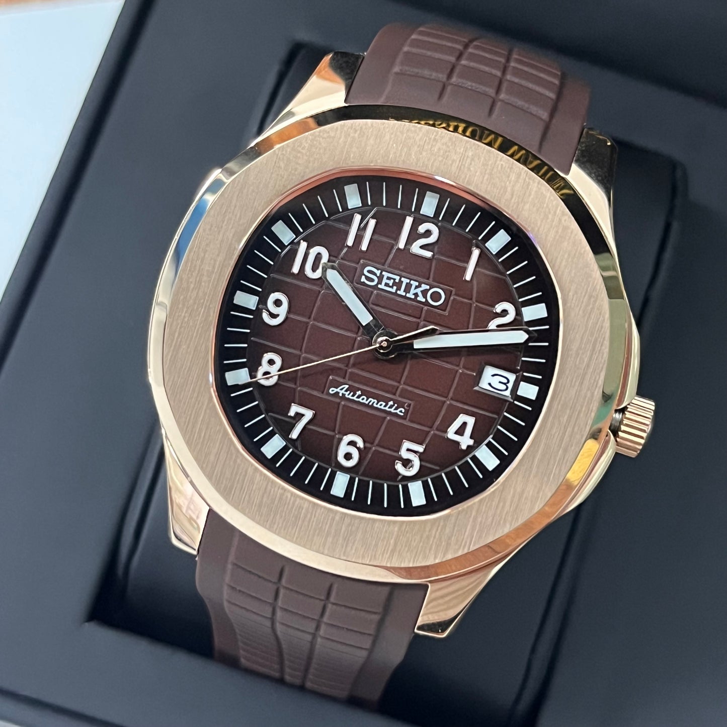 Seikonaut  I  Brown (Rose Gold)