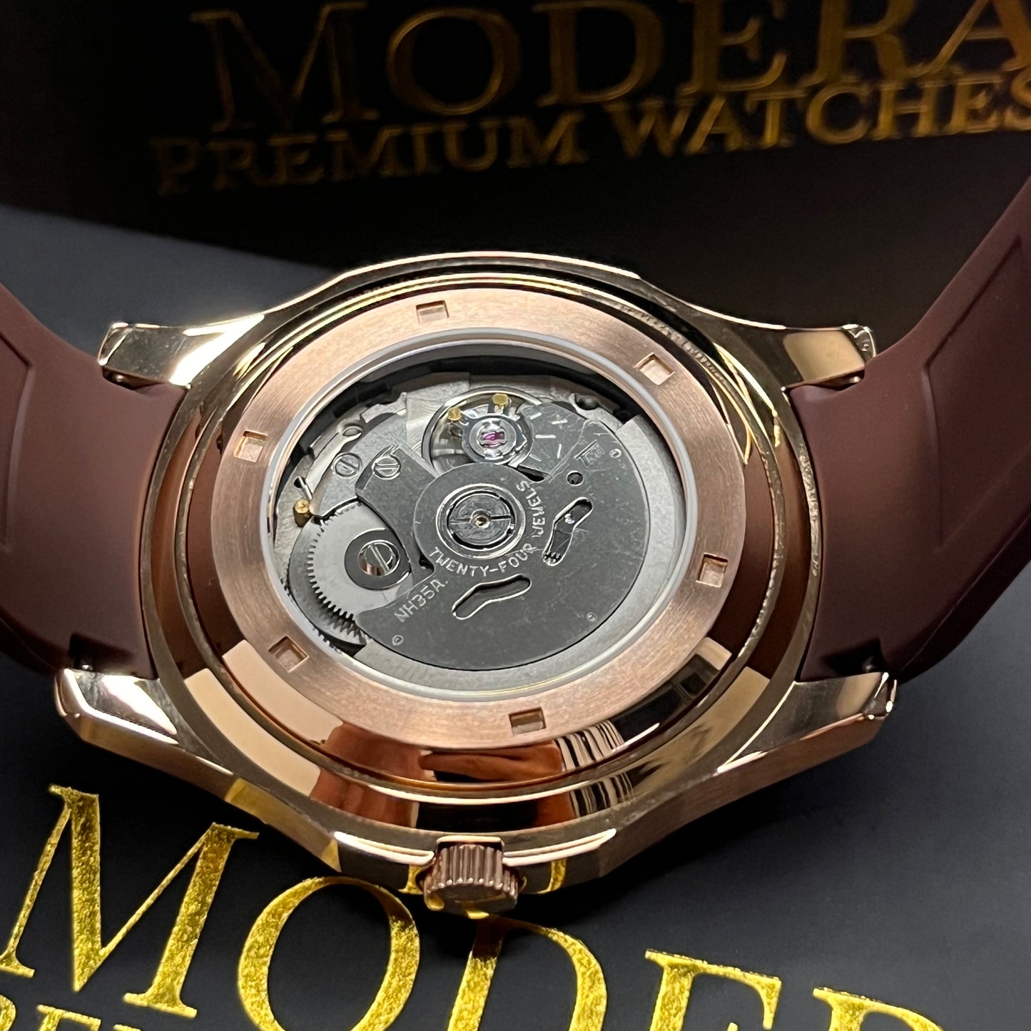 Seikonaut  I  Brown (Rose Gold)