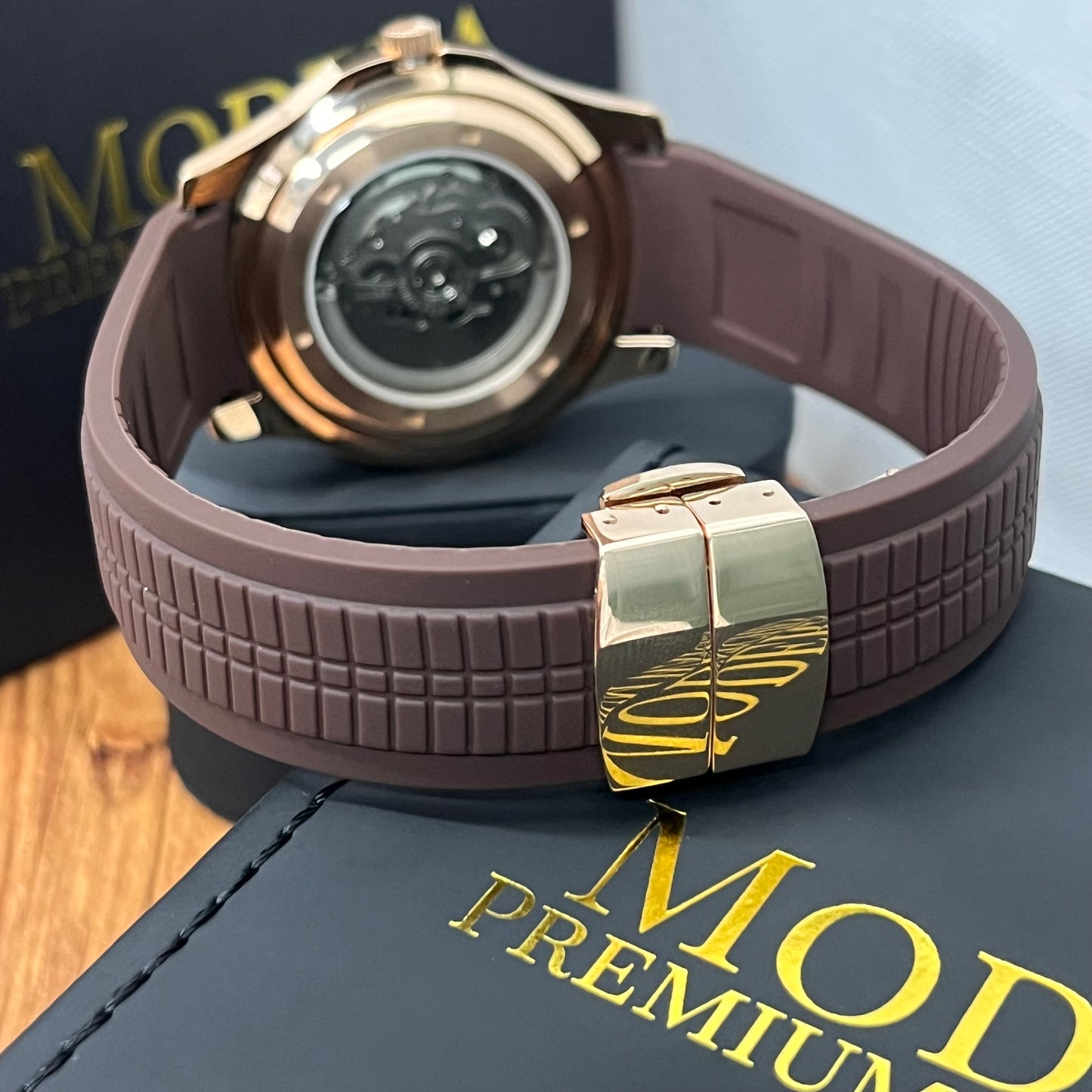 Seikonaut  I  Brown (Rose Gold)