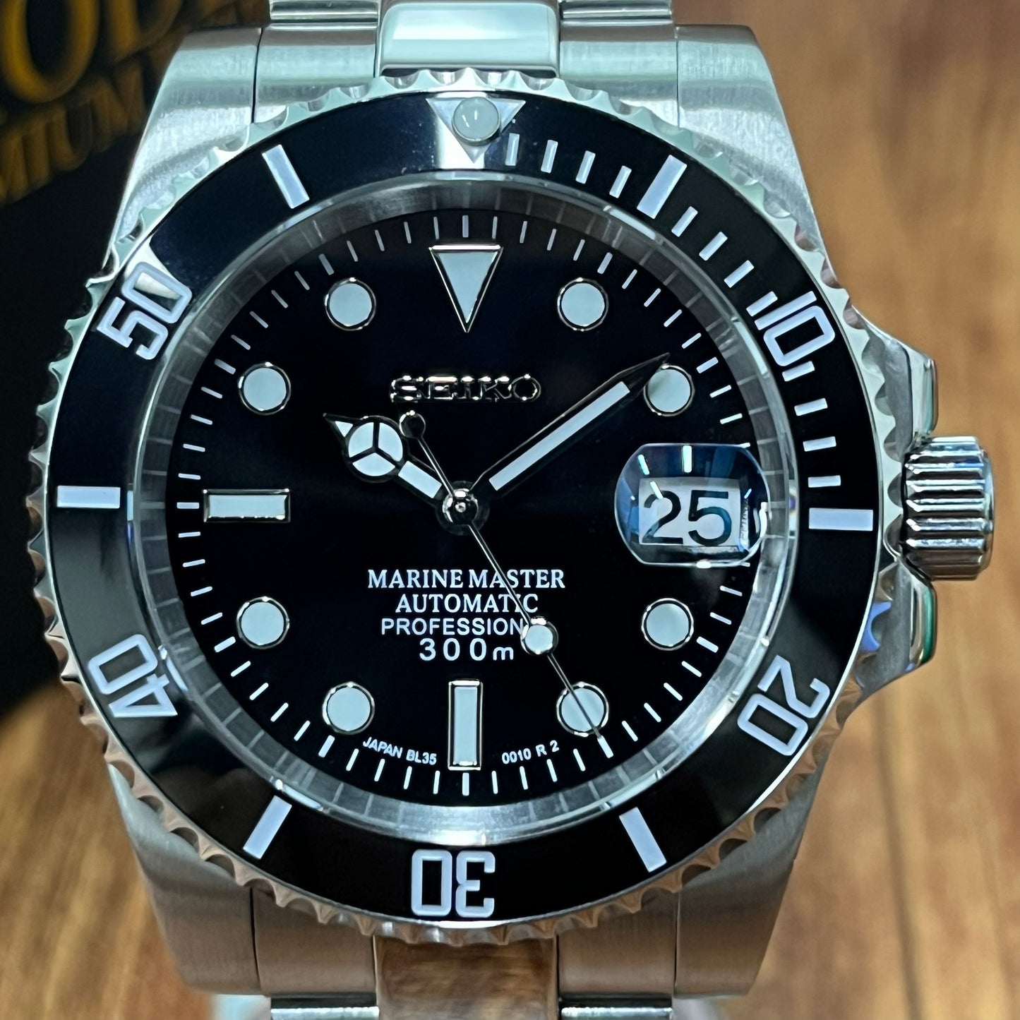 Seikomariner  I  Black