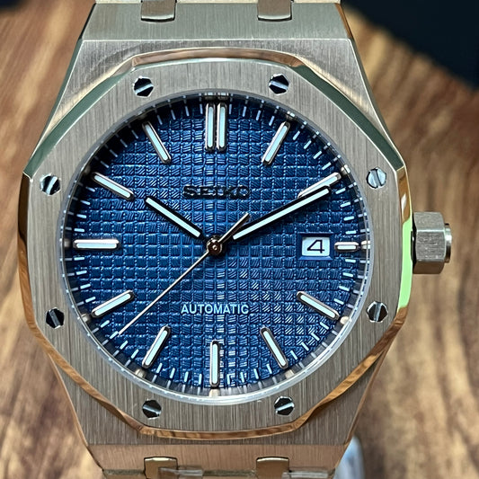 Royal Seikoak I  Rose Gold Blue
