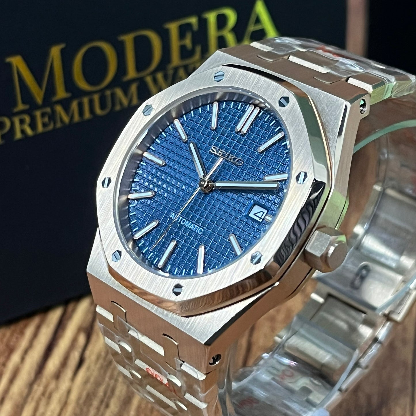 Royal Seikoak I  Rose Gold Blue