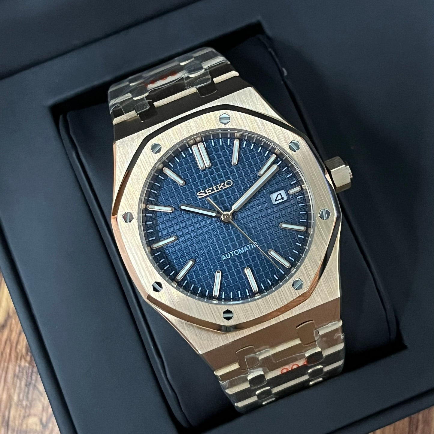Royal Seikoak I  Rose Gold Blue