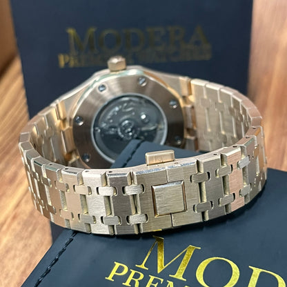 Royal Seikoak I  Rose Gold Blue