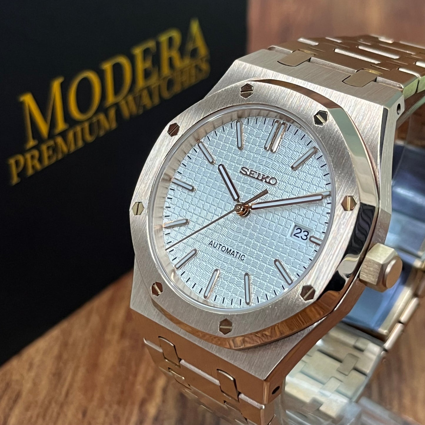 Royal Seikoak | White Rose Gold