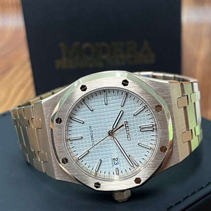 Royal Seikoak | White Rose Gold